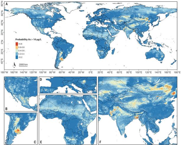 Groundwater Assessment Platform (GAP) – Eawag: Where does arsenic ...